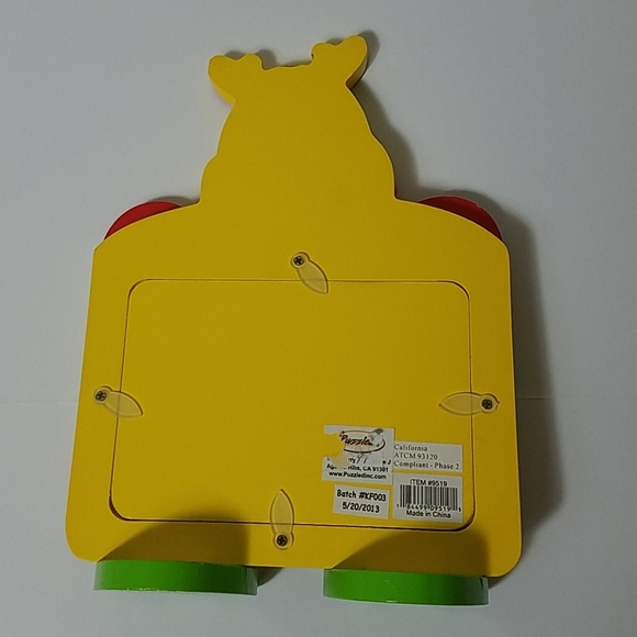 Hippo multi-colored 5 x 7 kids picture frame - Picture 6 of 8